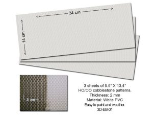 kočičí hlavy Proses P3D-EB-01
