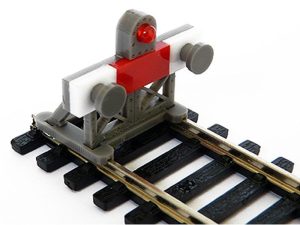 stavebnice koncovky koleje H0 1:87 - 2 ks Proses PBF-HO-05