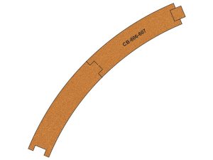 korkové podloží 10ks pro R606-607, R2 Proses PCB-606-7