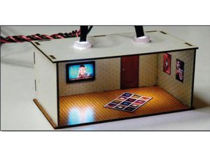 sada pro osvětlení budovy 2 ks - stavebnice Proses PLS-001