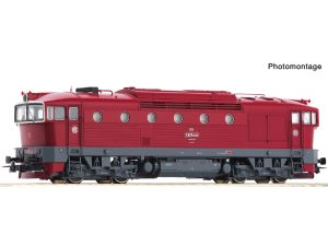 dieselová lokomotiva Brejlovec T 478.3137 ČSD Roco 7300071