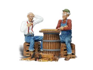 staří muži se psem Woodland Scenics A2522