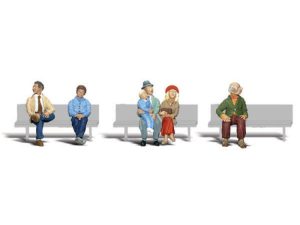 sedící lidé Woodland Scenics A2731