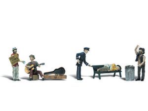 bezdomovci Woodland Scenics A2749