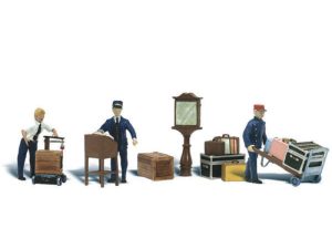 drážní personál s doplňky Woodland Scenics A2757