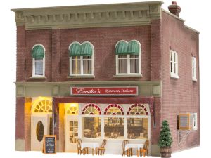 městský dům s italskou restaurací Woodland Scenics BR4945