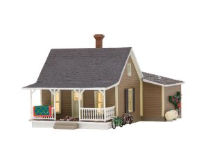 rodinný dům s terasou Woodland Scenics BR5027