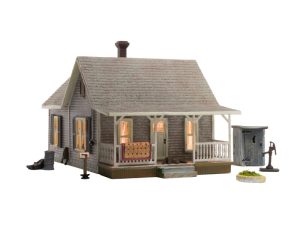 rodinný dům s terasou Woodland Scenics BR5040