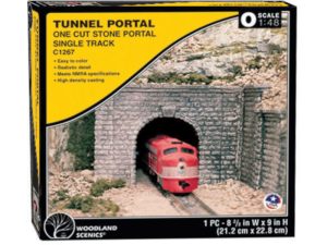 tunelový portál kamenný jednokolejný Woodland Scenics C1267