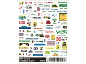 propisot reklamní cedule Woodland Scenics DT572