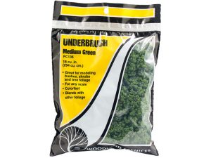 foliáž jemná/střední středně zelená Woodland Scenics FC136