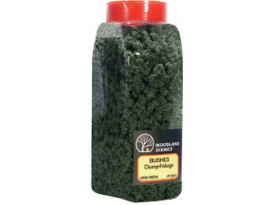 foliáž střední/hrubá tmavě zelená Woodland Scenics FC1647