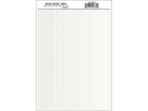 propisot pruhy bílé Woodland Scenics MG760