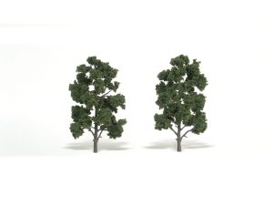 listnaté stromy velké středně zelené 2 ks Woodland Scenics TR1519