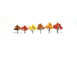 podzimní listnaté stromy střední 6 ks Woodland Scenics TR1541