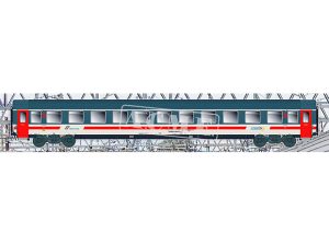 osobní vůz Intercity Day Trenitalia FS A.C.M.E. 70098