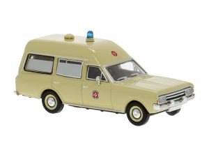 Opel Rekord C KTW Johanniter Unfall Hilfe, 1968 Brekina 20672