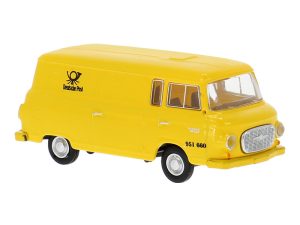 Barkas B 1000 skříň Deutsche Post, 1962 Brekina 30125