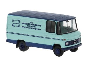 Mercedes L 406 D skříň Kaufring, 1967 Brekina 36848