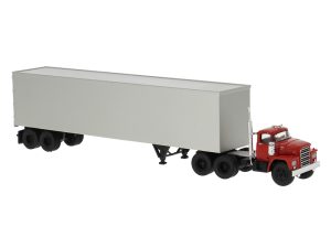 Dodge LCF CT 900 skříňový návěs, 1960 Brekina 86305