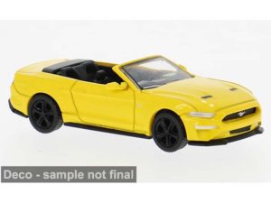 Ford Mustang VI kabriolet žlutý 2020 Brekina PCX870566