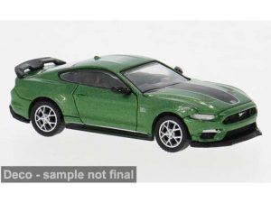 Ford Mustang VI Mach I tmavě zelený 2020 Brekina PCX870570