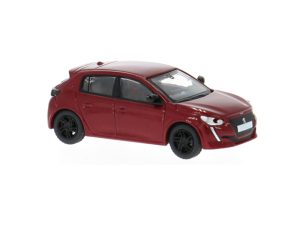 Peugeot 208 II tmavě červený 2019 Brekina PCX870594