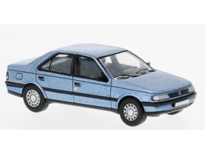 Peugeot 405 světle modrý, 1987 Brekina PCX870746