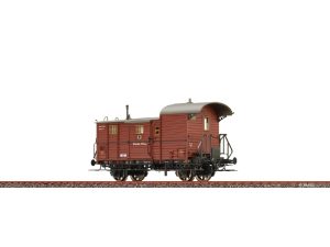 služební vůz k nákladnímu vlaku Pg (pr IIa 4) K.P.E.V. Brawa 48367