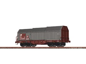 teleskopický zavřený vůz Shimmns FS Brawa 51011