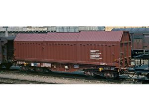 teleskopický zavřený vůz Shis Type3614B0 SNCB Brawa 51016