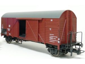 zavřený vůz Bremen Gmhs35 DRB Bremen s brzdařskou budkou Exact train 23601
