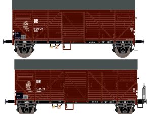 set zavřených vozů Bremen DR Exact train 23642
