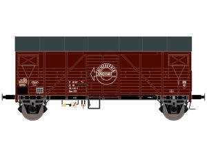 zavřený vůz Bremen MOD Expresswagen DR Exact train 23646