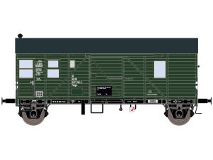 služební vůz Pwgs44 Bremen zelený DR Exact train 23648