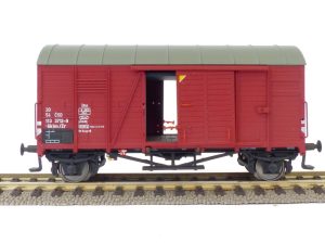 zavřený vůz Oppeln s plechovou střechou ČSD Exact train 24001