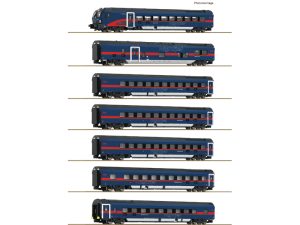 set vlaku Nightjet ÖBB DCC Fleischmann 6270065