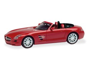 MB SLS AMG Roadster červený Herpa 024853-002