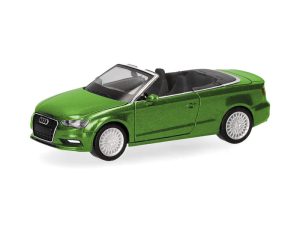 Audi A3 kabriolet zelený Herpa 038300-003