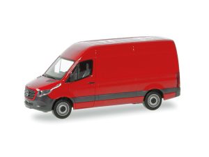 MB Sprinter 18 skříň červený Herpa 093811-002