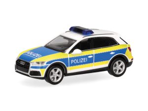 Audi Q5 Autobahn Polizei Herpa 098762