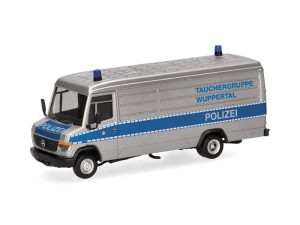 MB T2 Vario skříň policie potápěči Wuppertal Herpa 098823
