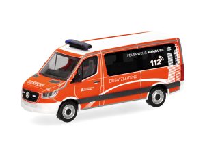 MB Sprinter 18 bus hasiči Hamburg Herpa 098830