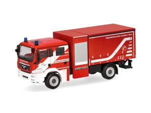 MAN TGM víceúčelové vozidlo hasiči Fraport Herpa 098861