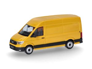 MAN eTGE skříň žlutý Herpa 098908