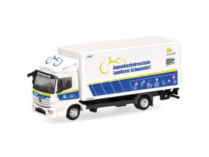 MB Atego 13 skříň Jugendverkehrsschule Schwandorf Herpa 098915