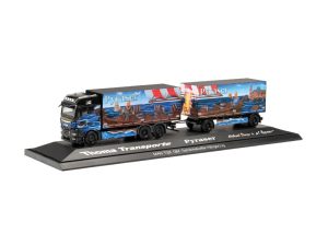 MAN TGX GM Pyraser III / Rudi Thoma s přívěsem Herpa 122337
