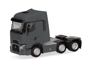 Renault T facelift (6x2) šedý Herpa 315104-004