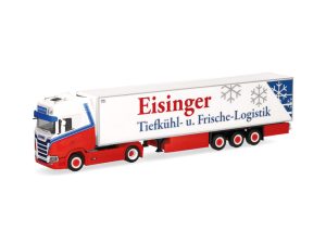 Scania CS 20 HD chladírenský návěs Eisinger Herpa 318594