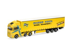 Volvo FH GL XL 2020 plachtový návěs Bernd Thiel Transporte Herpa 319591